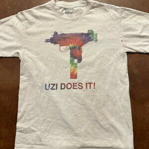 skate Mental Uzi Does It Gun Graphic T-shirt